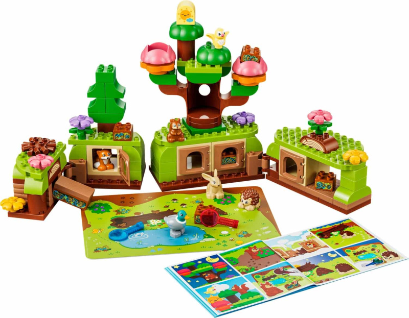 LEGO LEGO® DUPLO® 10480 Les plný objevů a divokých zvířátek