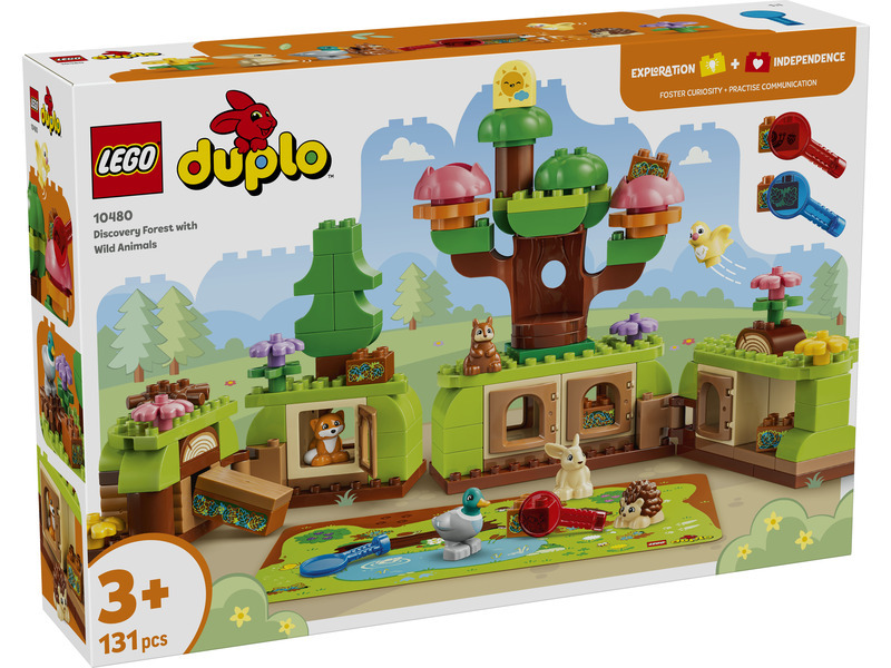 LEGO LEGO® DUPLO® 10480 Les plný objevů a divokých zvířátek