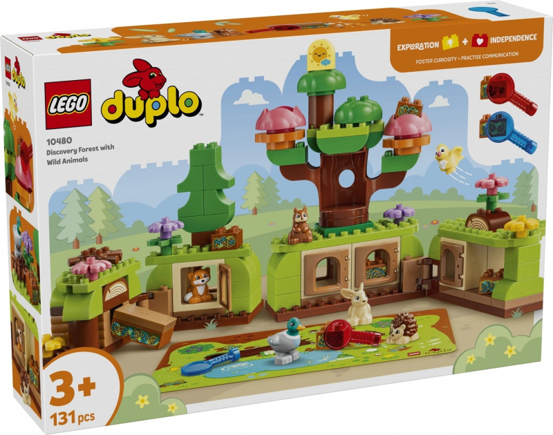LEGO LEGO® DUPLO® 10480 Les plný objevů a divokých zvířátek