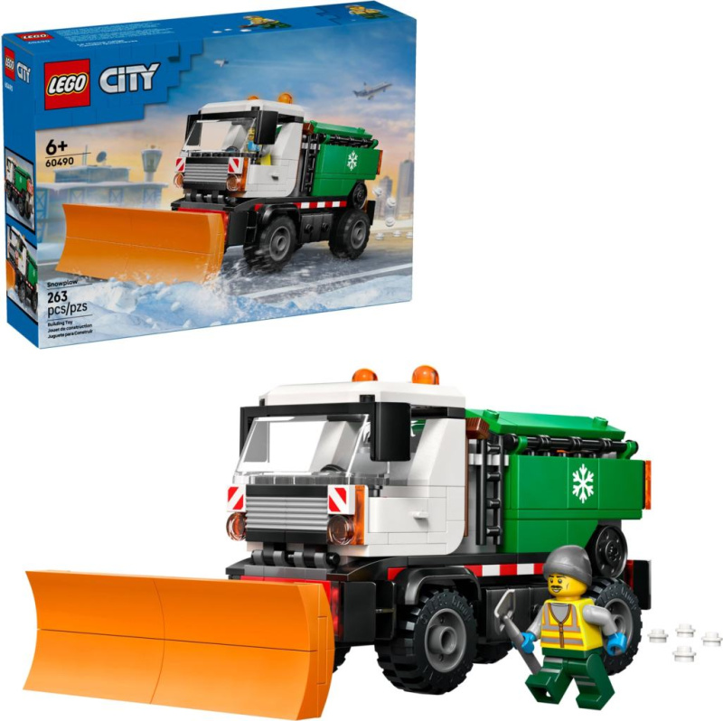LEGO® City 60490 Sněžný pluh