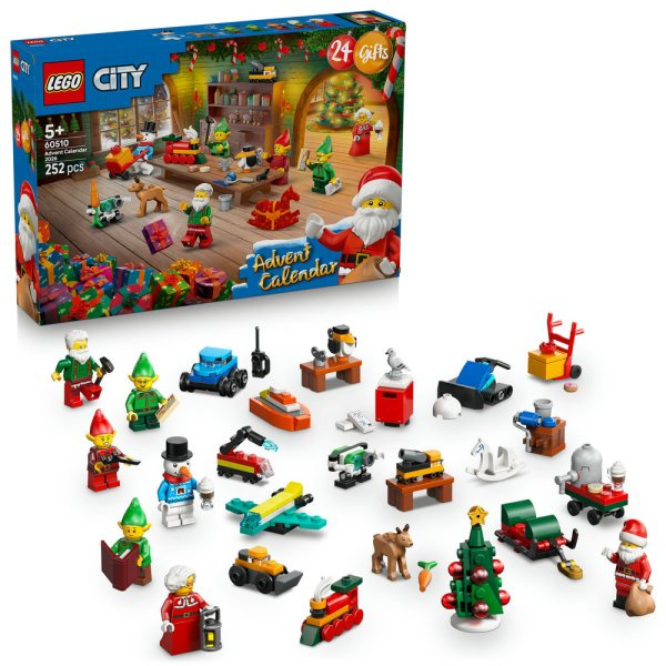 Lego® city 60510 adventní kalendář