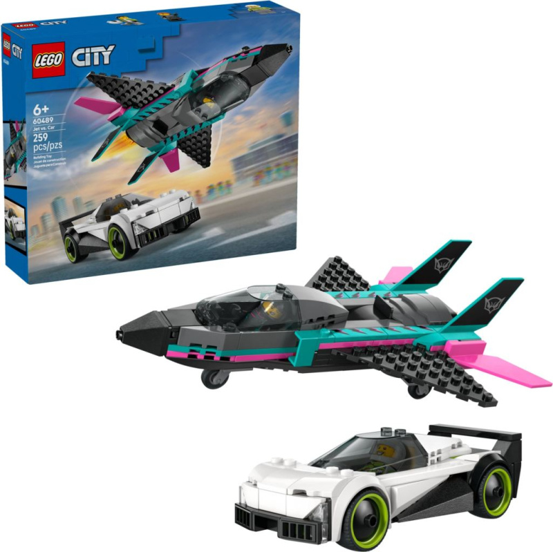 LEGO® City 60489 Tryskáč vs. auto