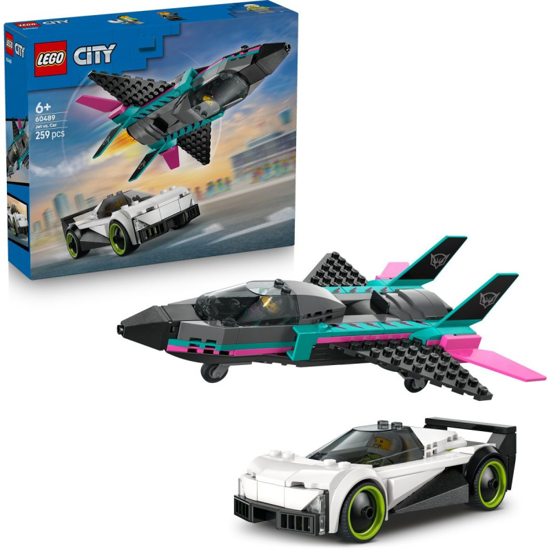 LEGO® City 60489 Tryskáč vs. auto