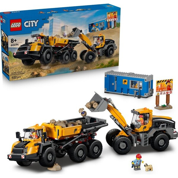 LEGO LEGO® City 60494 Sklápěč a čelní nakladač