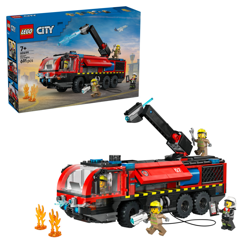 LEGO® City 60499 Letištní hasičské auto