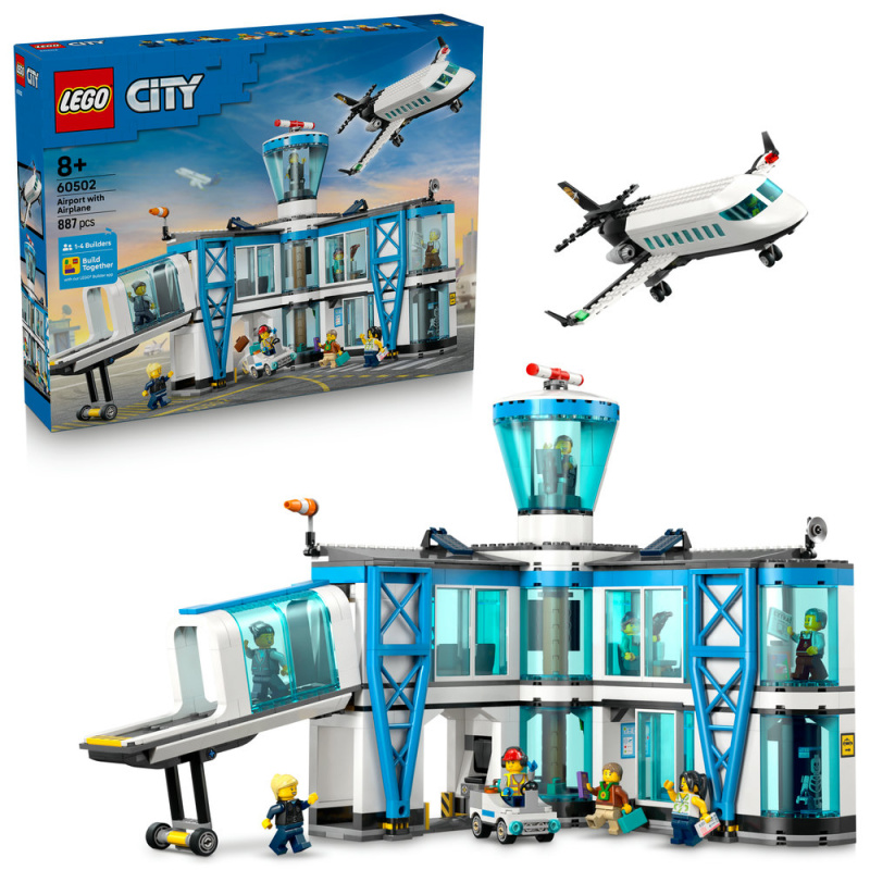 LEGO® City 60502 Letiště s letadlem