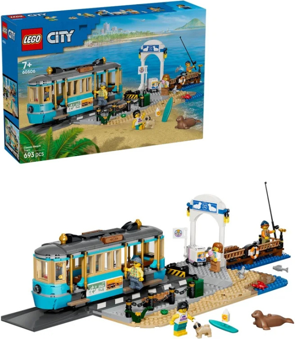 LEGO LEGO® City 60506 Historická plážová tramvaj