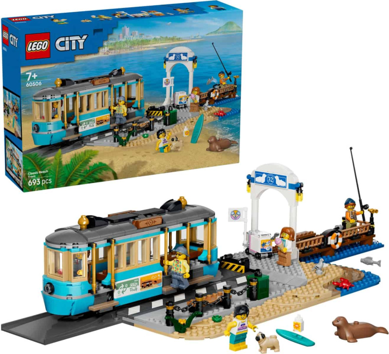 LEGO LEGO® City 60506 Historická plážová tramvaj