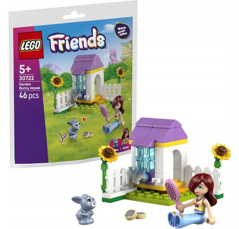 Friends domek pro králíčka na zahradě