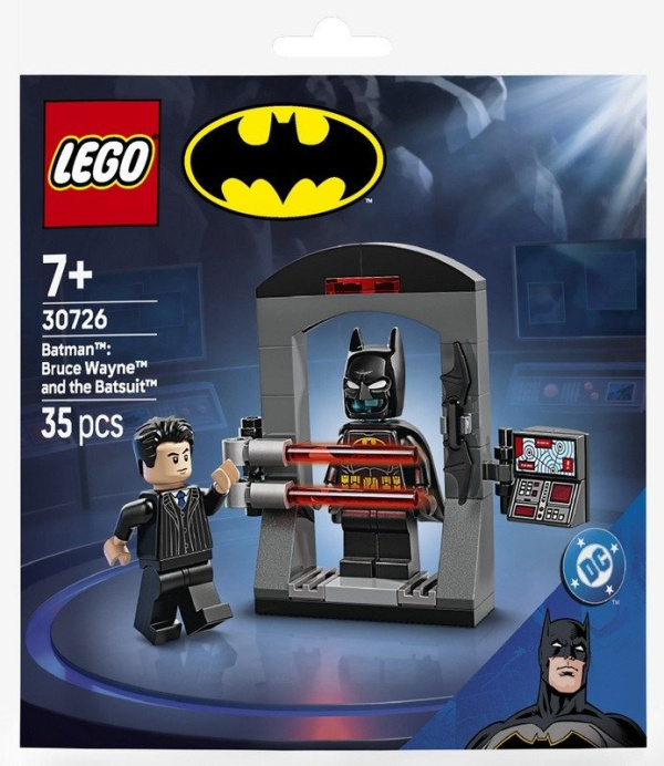 Stavebnice Super Heroes Batman: Bruce Wayne a Batmanův kostým