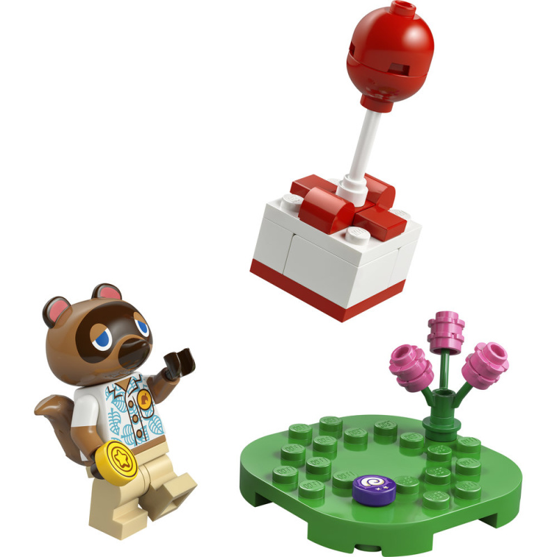Stavebnice ANIMAL CROSSING Tom Nook a létající dárek