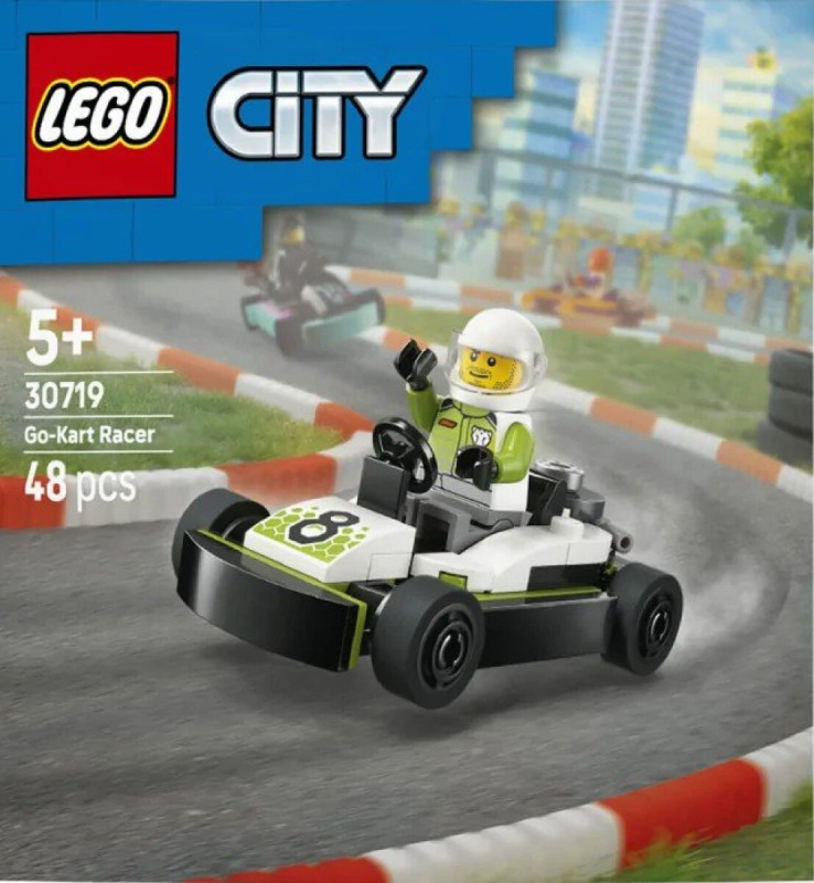 LEGO City závodní motokára