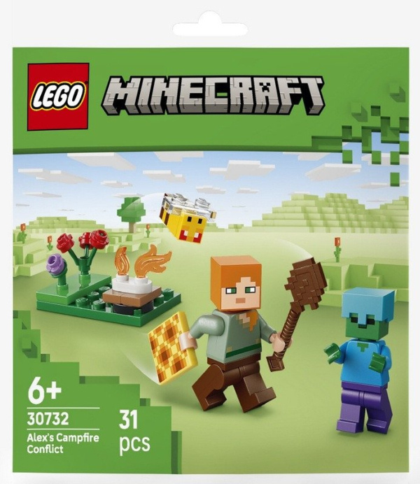 Lego Minecraft – Alex u táboráku