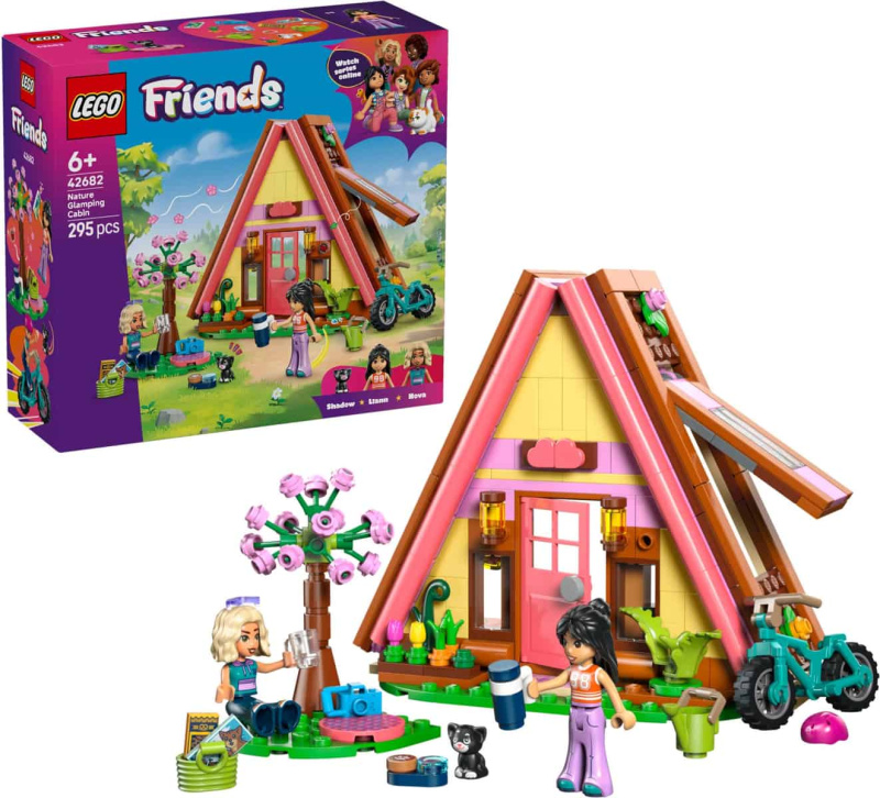LEGO LEGO® Friends 42682 Glampingová chata v přírodě