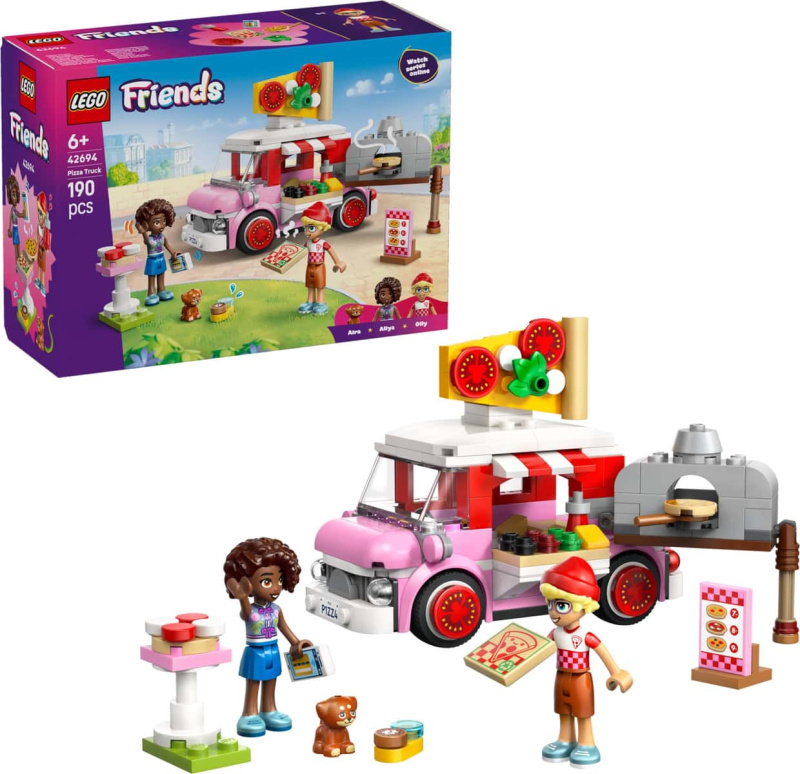 LEGO LEGO® Friends 42694 Pojízdný stánek s pizzou