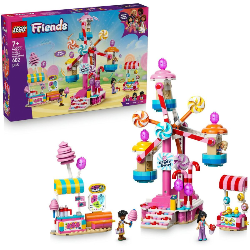 LEGO LEGO® Friends 42700 Kolotoč se sladkostmi a cupcaky