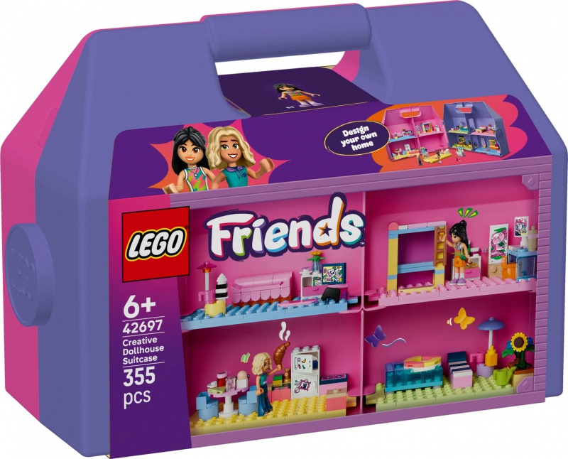 LEGO LEGO® Friends 42697 Kreativní kufřík a domek pro panenky
