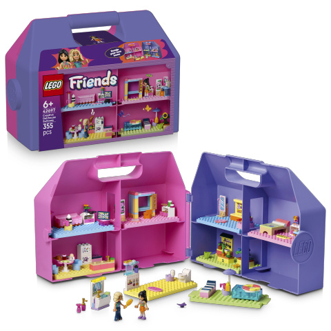LEGO LEGO® Friends 42697 Kreativní kufřík a domek pro panenky