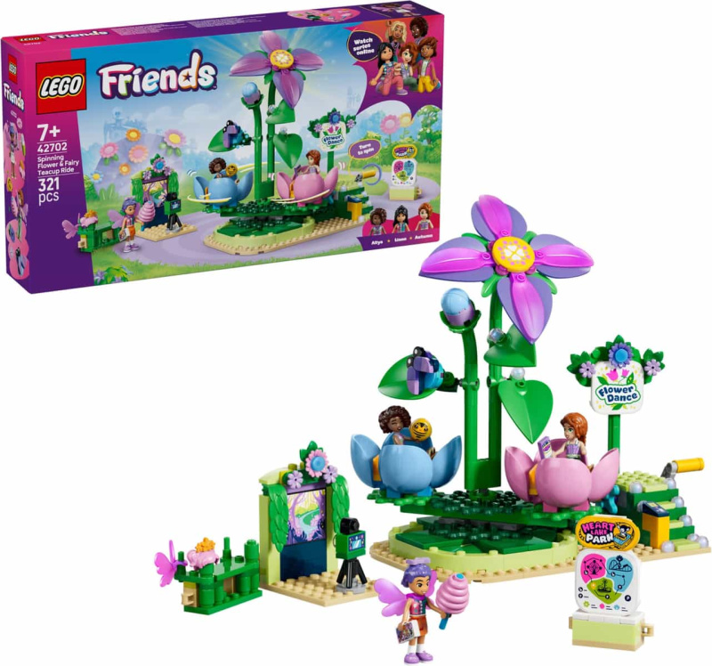 LEGO LEGO® Friends 42702 Květinový kolotoč s vílami