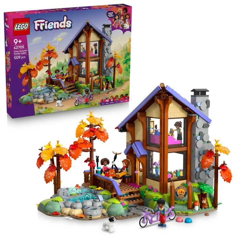 LEGO LEGO® Friends 42705 Útulná chata v podzimním lese