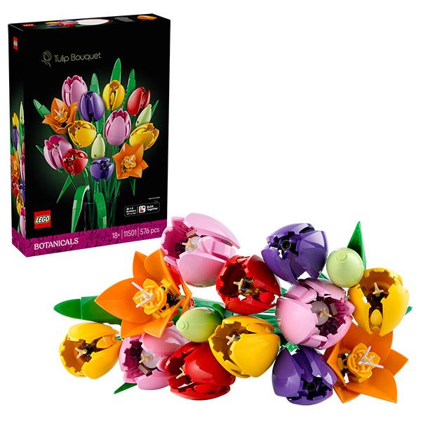 Lego® botanicals 11501 kytice tulipánů
