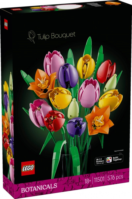Lego® botanicals 11501 kytice tulipánů