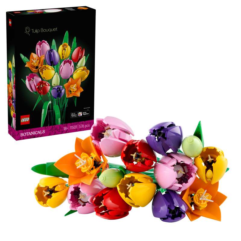 Lego® botanicals 11501 kytice tulipánů