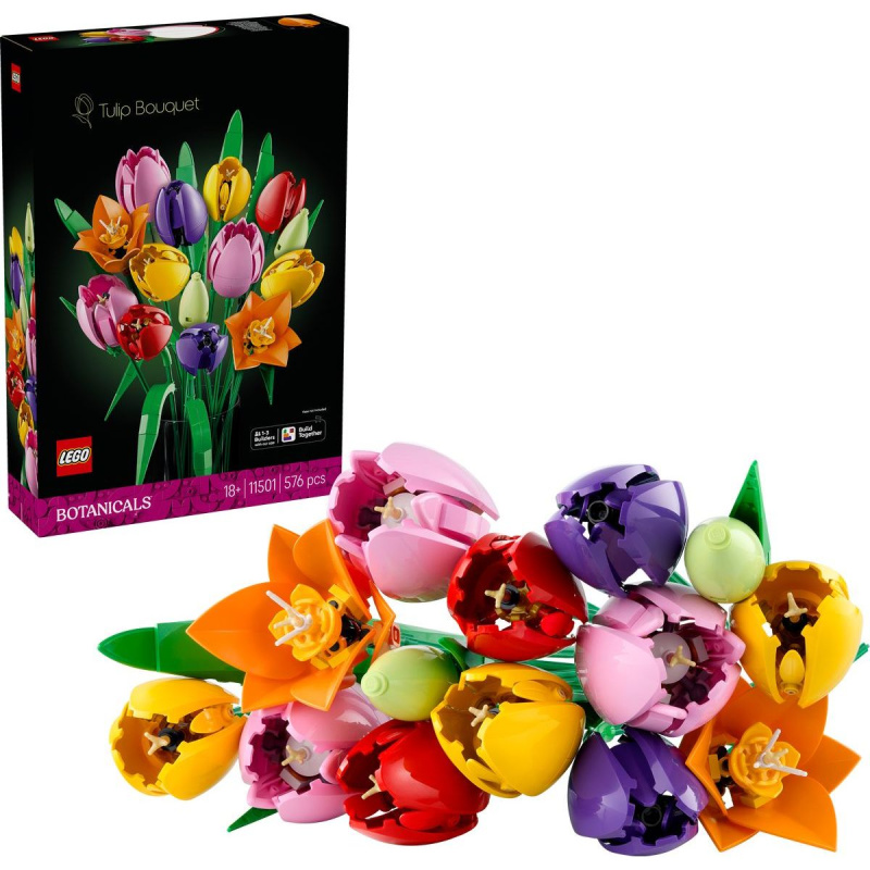 Lego® botanicals 11501 kytice tulipánů
