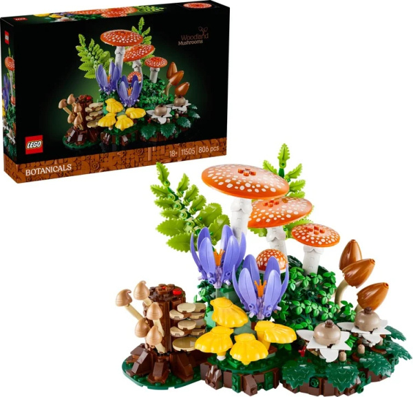 Lego® botanicals 11505 lesní houby