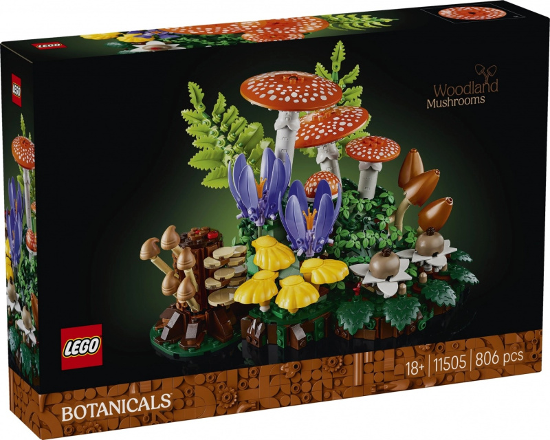 Lego® botanicals 11505 lesní houby