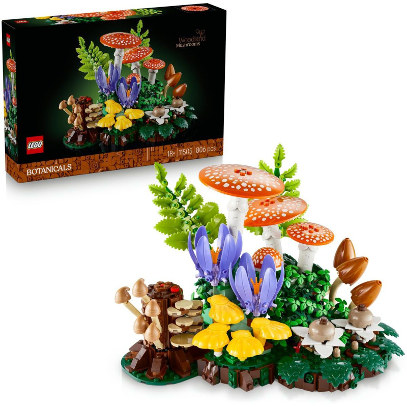 Lego® botanicals 11505 lesní houby