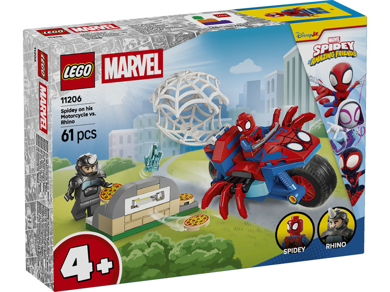 LEGO® Spidey 11206 Spidey na motorce vs. Rhino