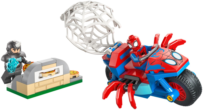 LEGO® Spidey 11206 Spidey na motorce vs. Rhino