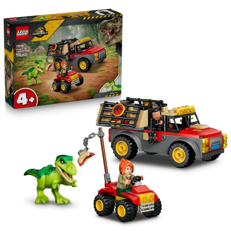 Lego® jurassic world 77978 náklaďák na přepravu malého t-rexe