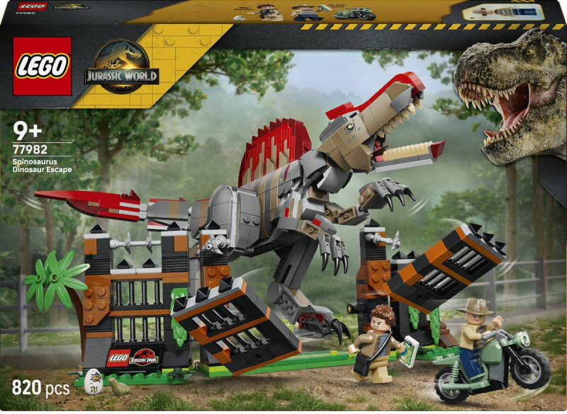 LEGO LEGO® Jurassic World 77982 Útěk dinosaura spinosaura