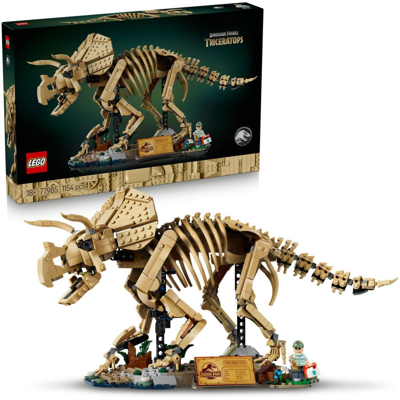 Lego® jurassic world 77985 dinosauří fosilie: triceratops