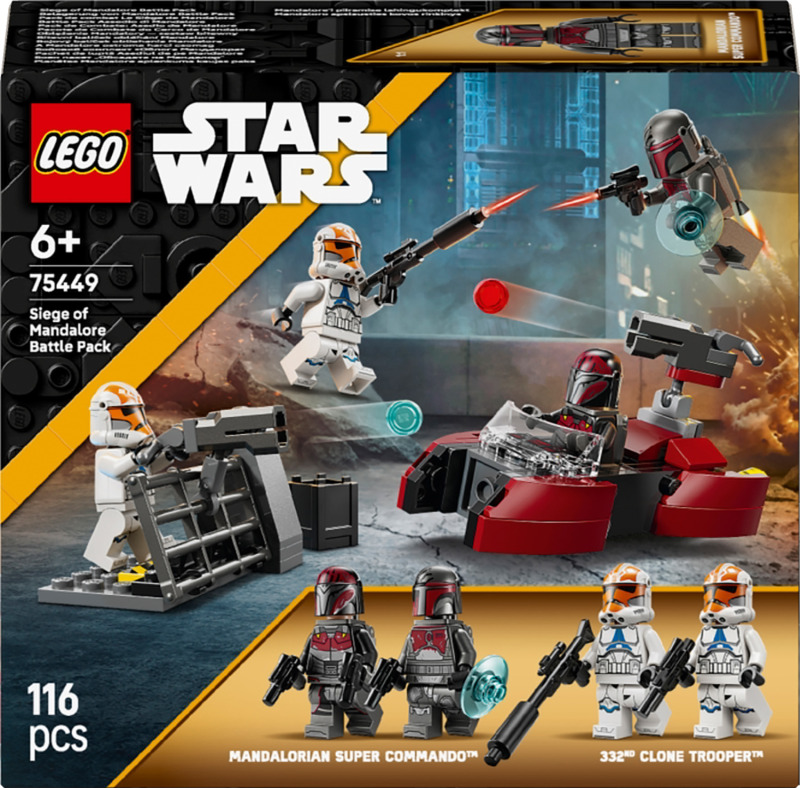 LEGO® Star Wars™ 75449 Bitevní balíček obléhání Mandalore