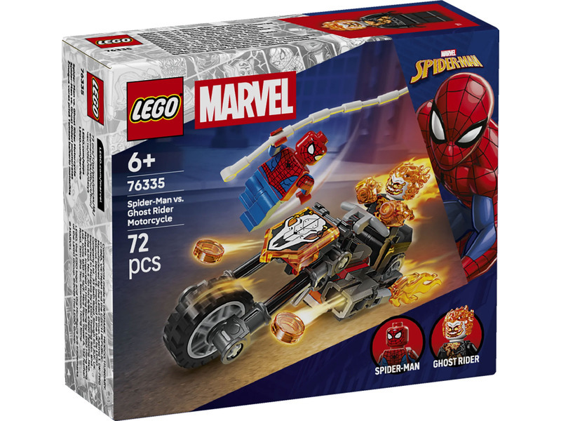 LEGO® | Marvel 76335 Spider-Man vs. Ghost Rider na motorce