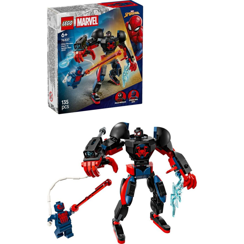LEGO® | Marvel 76337 Robot Milese Moralese vs. Spider-Man 2099