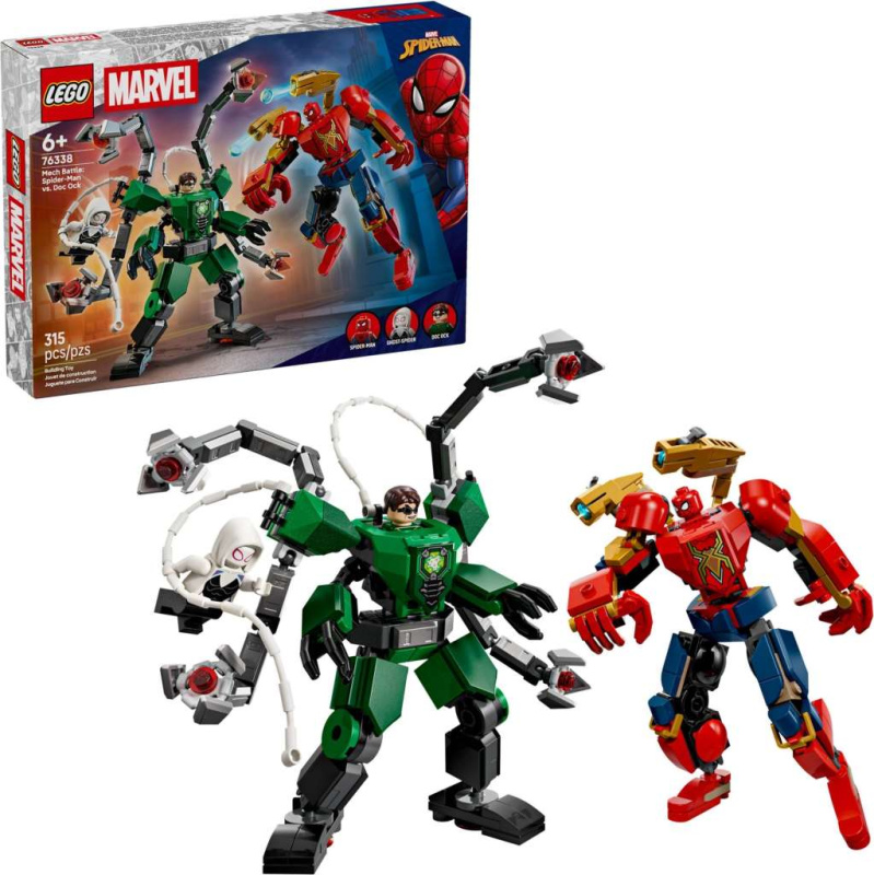 LEGO® | Marvel 76338 Bitva robotů: Spider-Man vs. Doc Ock