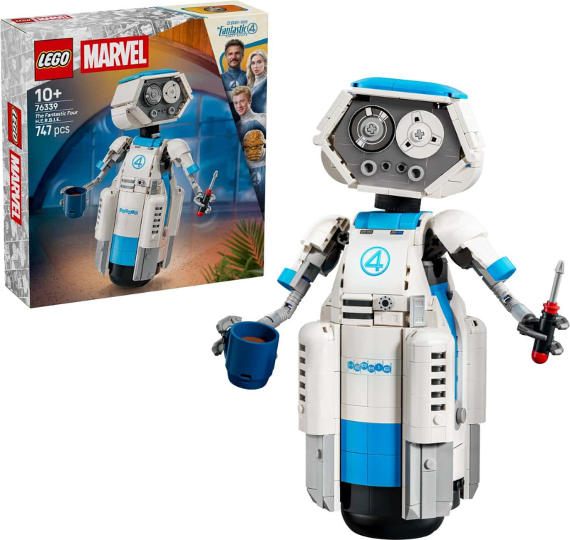 Lego® marvel 76339 fantastická 4: h.e.r.b.i.e.