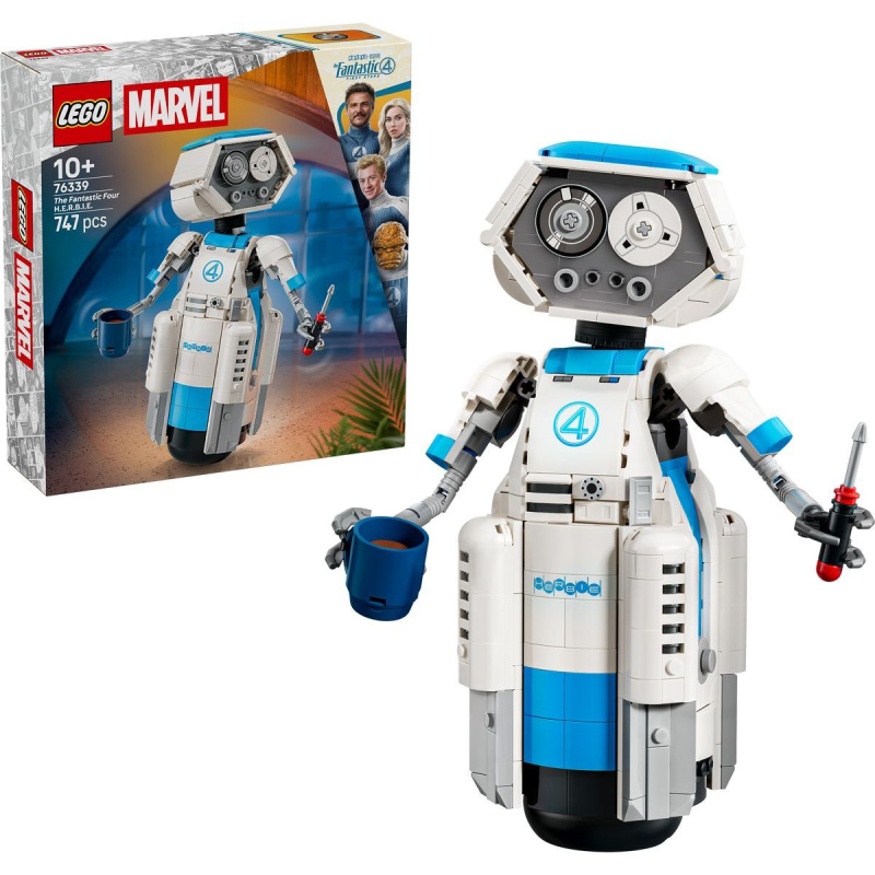 Lego® marvel 76339 fantastická 4: h.e.r.b.i.e.