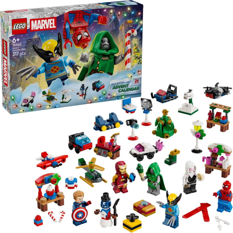 Lego® marvel 76340 adventní kalendář