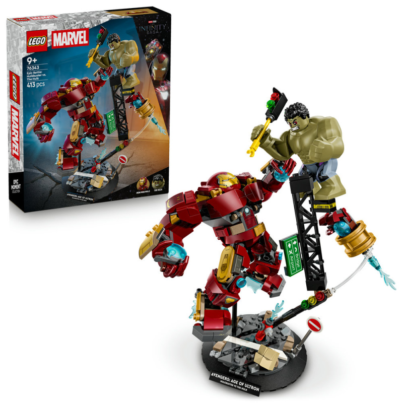 LEGO® | Marvel 76343 Epický souboj: Hulkbuster vs. Hulk