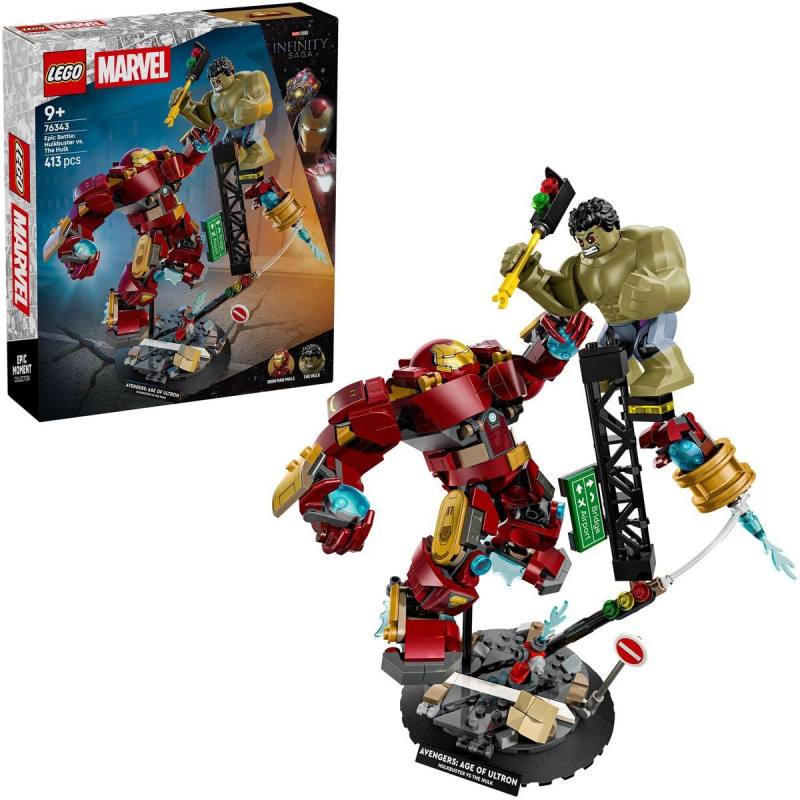 LEGO® | Marvel 76343 Epický souboj: Hulkbuster vs. Hulk
