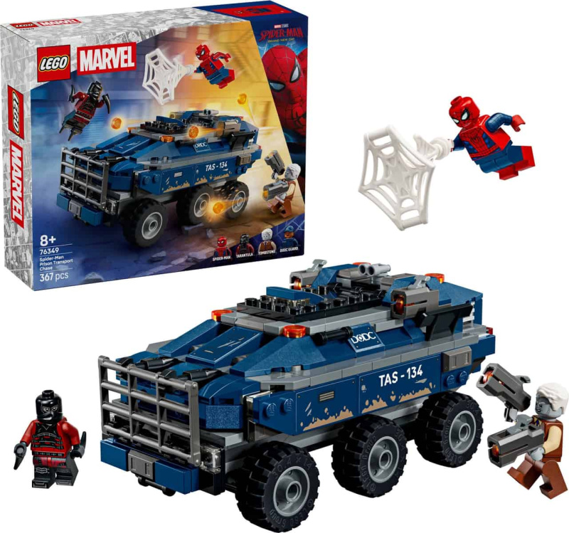 LEGO LEGO® | Marvel 76349 Spider-Man a honička za vězeňským transportérem