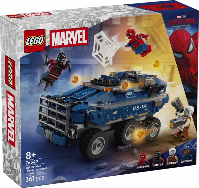LEGO LEGO® | Marvel 76349 Spider-Man a honička za vězeňským transportérem
