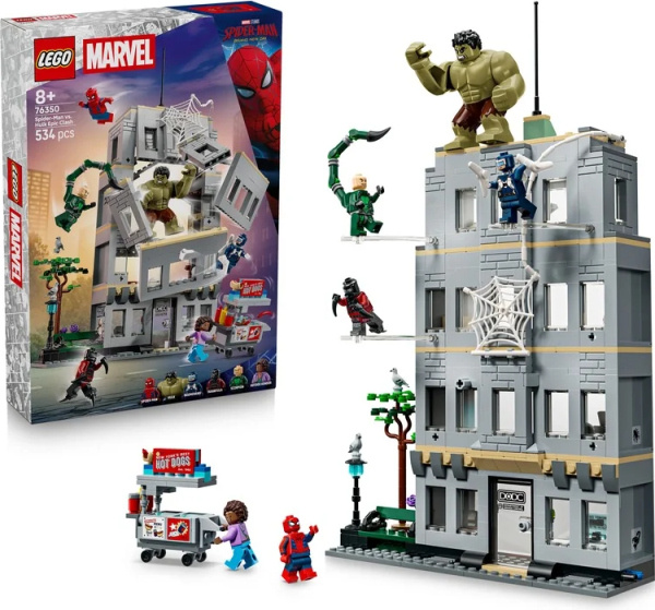 LEGO LEGO® | Marvel 76350 Epické střetnutí: Spider-Man vs. Hulk