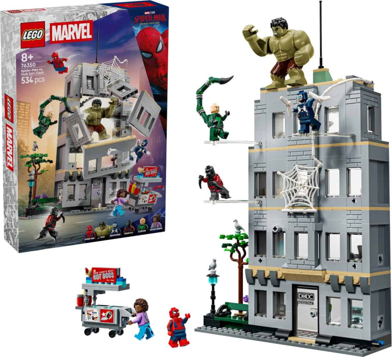 LEGO LEGO® | Marvel 76350 Epické střetnutí: Spider-Man vs. Hulk