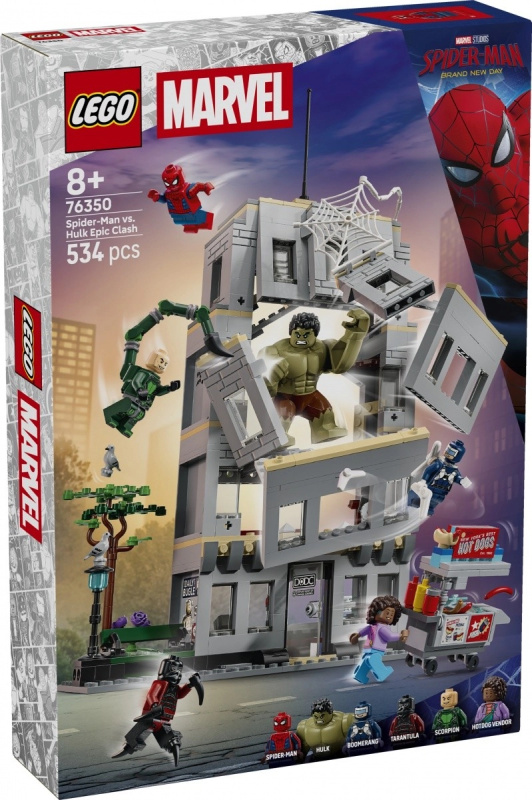 LEGO LEGO® | Marvel 76350 Epické střetnutí: Spider-Man vs. Hulk